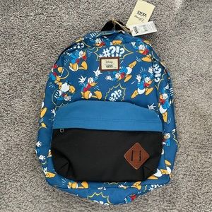 NWT Vans x Disney Donald Duck Backpack